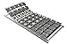 Produktbild 7 Zonen Teller Lattenrost Tellerfeder Lattenrahmen Star Flex 120 x 200 oder 140 x 200 cm JEDER Teller einzeln in der Härte verstellbar Tellerlattenrost Tellerlattenrahmen Kopf +Fußteil unverstellbar