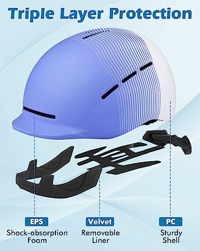 Zacro Adult Bike Helmets For Men & Women, Safety Certified Urban Bicycle Helmet Comfortable For Commuter, Skateboard, Longboard, Skate, Road Biking, Ebike, Scooter - [Shock Absorbing&Padlock Design] #TOP4