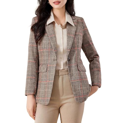 Blazer de trajet professionnel pour femme veste de bureau slim