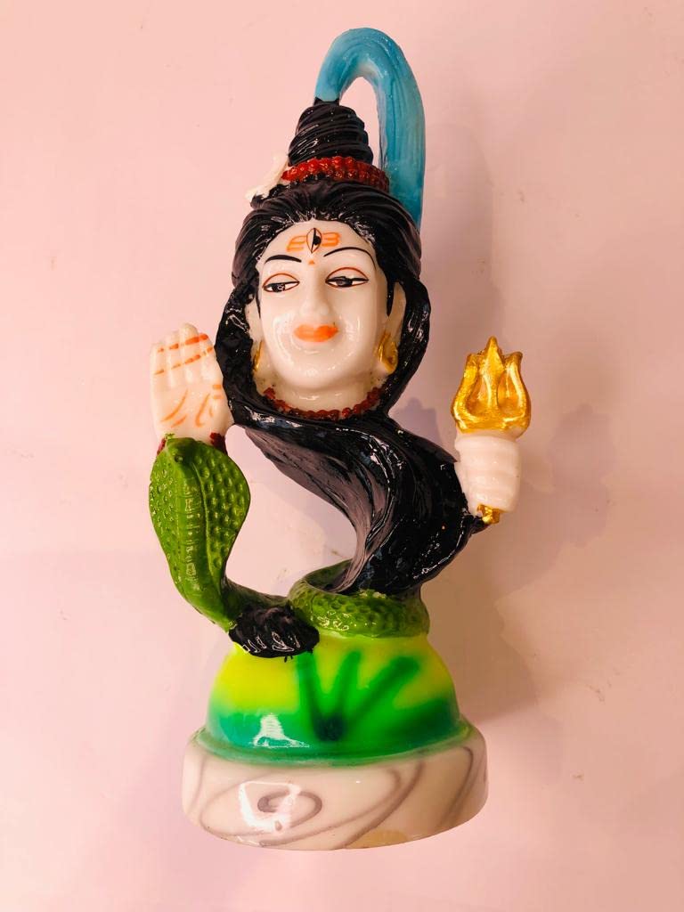 Buy Shop E Plus Hindu God Lord Shiva Shankar ji Decorative Small Statue Puja Idol Figurine