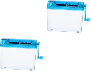 Ciieeo 2Pcs Triturador De Arquivos Pequenas Ferramentas Pequeno Triturador De Papel Mini Triturador Triturador De Papel Mini Triturador De Desktop Triturador De Papelão Material