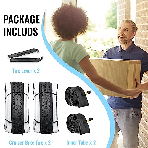 MOHEGIA Cruiser Bike Tire Kit