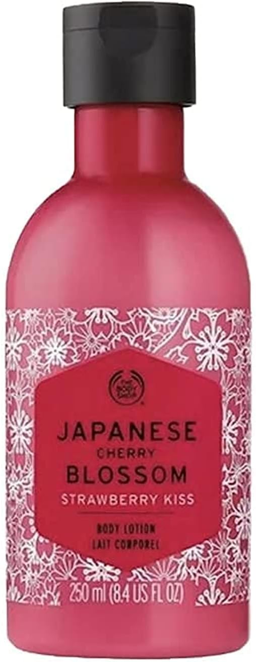 The Body Shop Japanese Cherry Blossom Strawberry Kiss Body Lotion 250ml