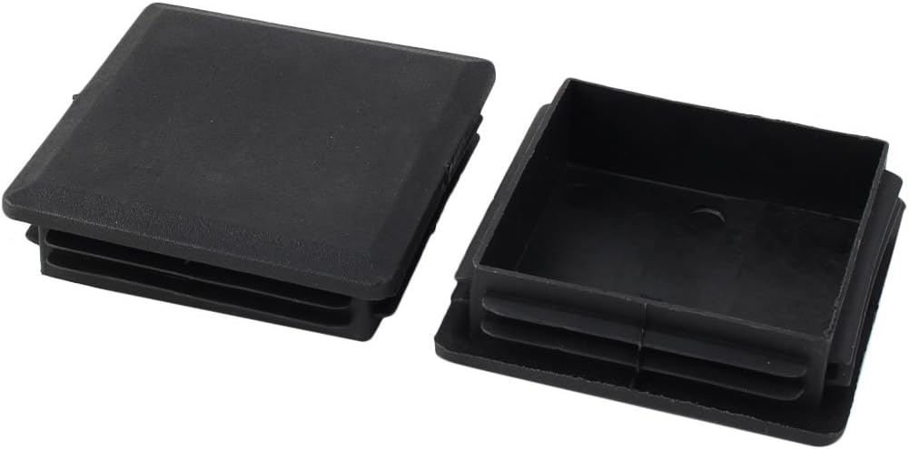Plastic Home Square Floor Protecting Furniture Table Leg Tube Inserts 80 x 80cm 60pcs Black (id: 014 5fb da7 158 7bf