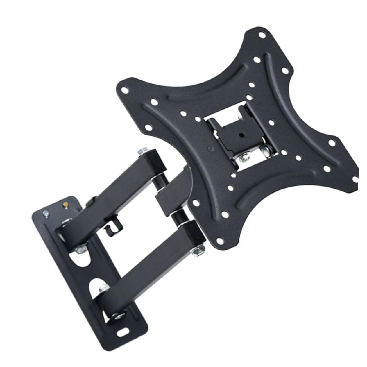 Happyyami Supporto Tv Lcd Staffa Parete Tv Regolabile e Girevole Compatibile Lcd Livella