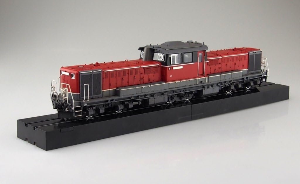 Aoshima 1/45 Train Museum OJ Series No.3 Diesel Locomotive DD51 Updated Colors, Super Detail, Plastic Model
