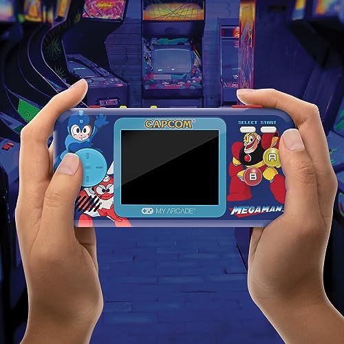 Image of My Arcade Megaman Pocket Player Pro: 6 Mega Man Games, Retro Handheld