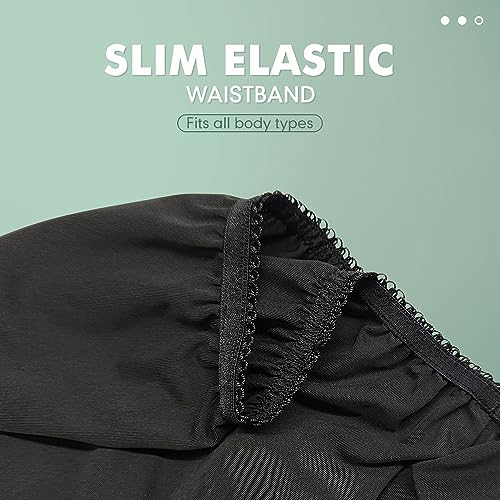 MANCYFIT Bloomers Shorts for Women Pettipants for Under Dresses Flat Edge Culottes Slip Shorts3