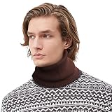 Dimweca Écharpe cache-cou | Cache-cou chaud d'hiver pour homme – Couverture de visage en polaire douce et chaude pour temps froid, ski, cyclisme, sports de plein air