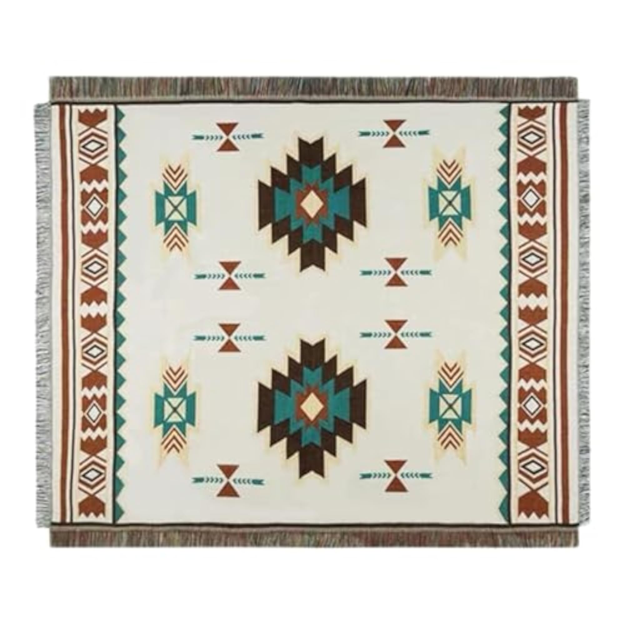 Boho Portable Beach Mat for Outdoor Activities