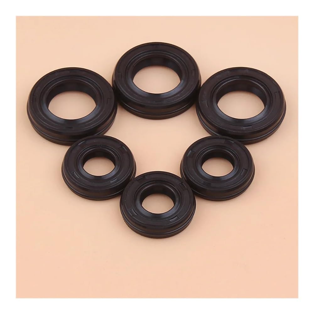 Parti Set di 3 Paia di guarnizioni for Albero Motore Adatte for GX35, GX 35, 35,8 CC, decespugliatori, Tosaerba, Motori a 4 Tempi di Piccole Dimensioni.