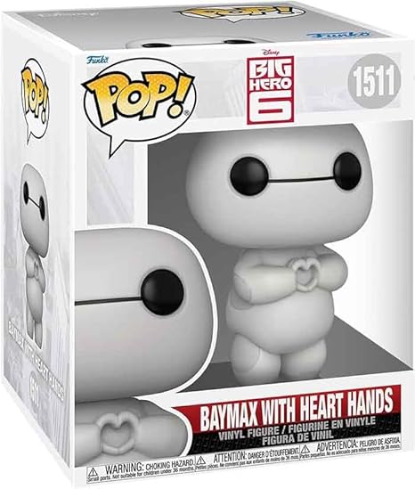 Funko Pop! Super: BH6 – Baymax - (Heart Hands) - Big Hero 6- Figura De Vinilo Coleccionable - Idea De Regalo - Mercancia Oficial - Juguetes Para Niños Y Adultos - Movies Fans - View #4