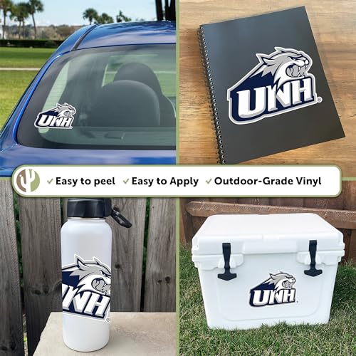 Calcomanía UNH Wildcats soluciona la decoración de tu coche con vinilo resistente 2