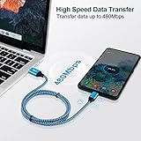 USB C Fast Charger Cable, 3Pack 6FT/1.8M Samsung Charger Cable Fast Charge, Type C Cable Lead for Samsung Galaxy S25 Ultra S24 FE S23 S22 S21 S20 S10 A16 A15 A14 A13 A56 A55 A54 A36 A35, Huawei,Xiaomi - Image 3