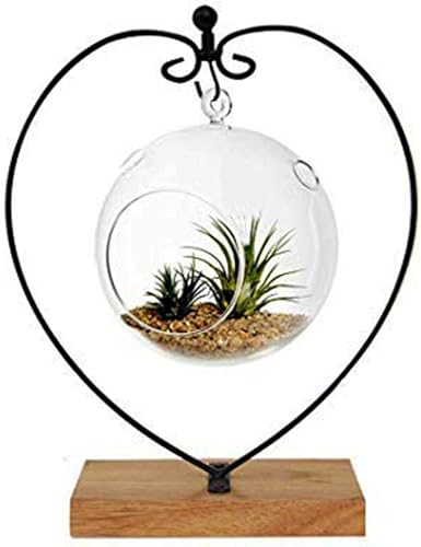 YEARCHY Estante de exhibición de adornos colgantes con gancho para decoración de fiesta de Navidad, terrario colgante para decoración de hogar,