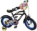 BATMAN Bicicletta per bambini da 12 pollici con freno a contropedale, premontata al 95%