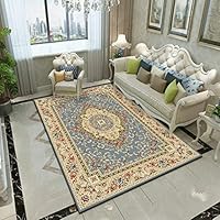 14,500⇒13,050ビンテージ 花柄 ムートン カーペット200×200 Amazon｜ラグ カーペット メダリオン柄 花柄 絨毯 じゅうたん