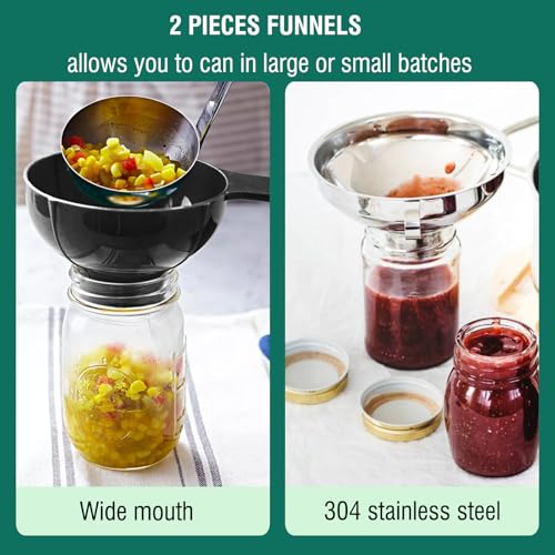 LEONICE Canning Supplies Starter Kit,Water Bath Canning Pot with Rack & Lid - Image 5