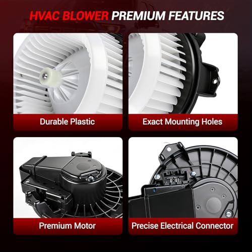 Image of AC Blower Motor 700249 Compatible with Prius Corolla 2009 2010 2011 2012 2013 2014 2015 2016 2017 HVAC Heater Blower Motor with Fan Replaces# 8710302260