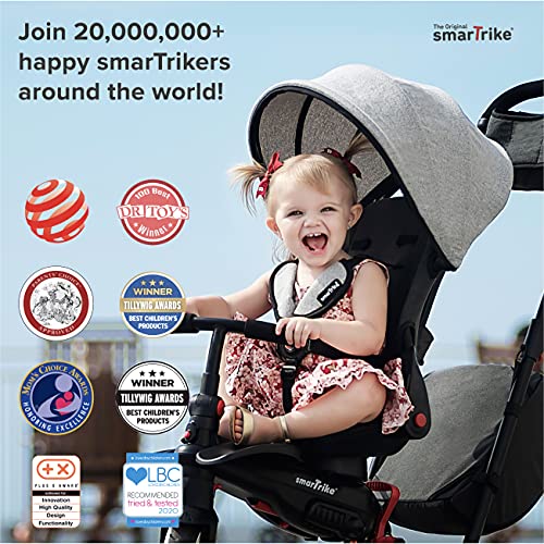 Smartrike Breeze Plus Rose : tricycle évolutif pour bébés