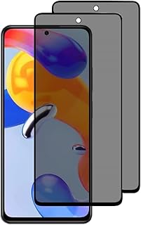 شاشة حماية خصوصية لموبايل أوبو A58 شبكة الجيل الرابع 4G من زجاج مقوى مضاد للتجسس بتغطية كاملة ثلاثية الأبعاد مضادة بدرجة صلابة 9 قطعتان فيوكسي شفاف