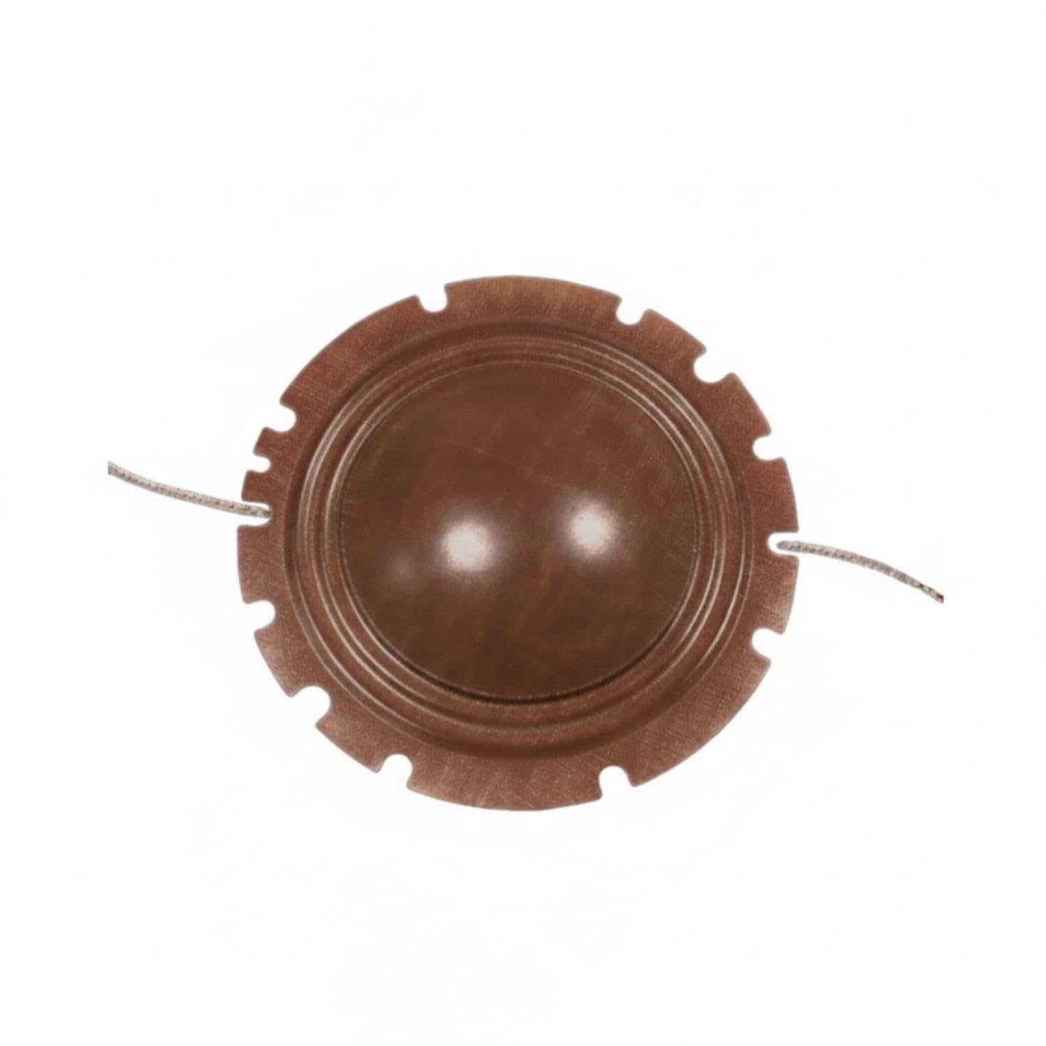 High-Frequency Diaphragm with Lead Wires Resin Cone Diaphragm Textured Dome Driver Sturdy for Technicians, Sirens, Alarms, Ship Horns, Speaker Diaphragm-image-37