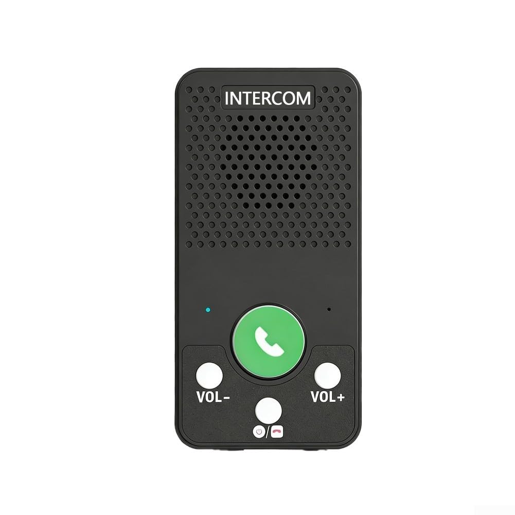 Sistema de intercomunicación inalámbrico para el hogar y la oficina, comunicación bidireccional de largo alcance de hasta 1000 pies, localizadores fáciles de presionar para hablar con 8