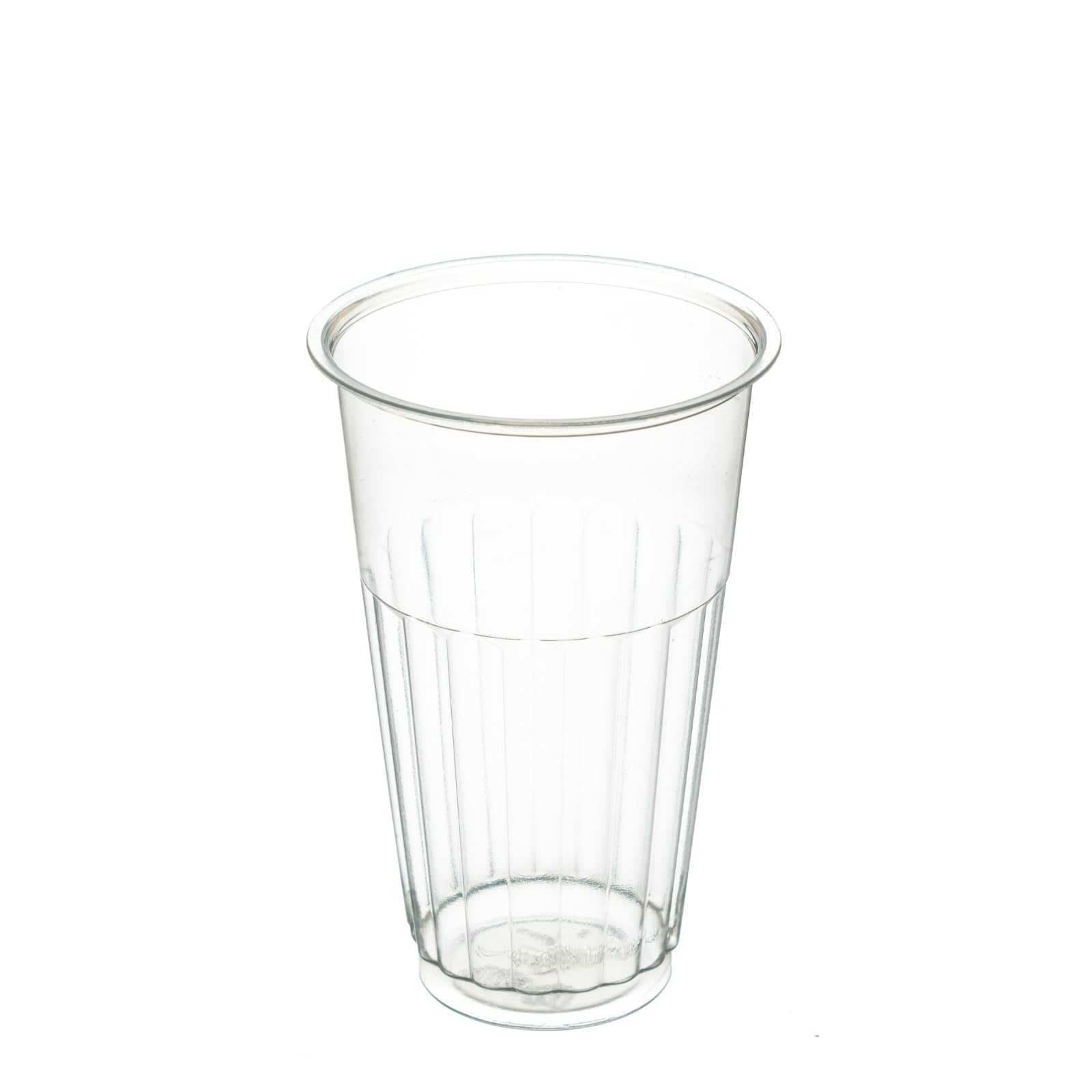 200ml Clear Plastic Knickerbocker Glory Cups – Ice Cream Sundae & Dessert Cups, Packed in Sleeves 50 (with Optional Lid/Base) - Quantity 1,000.