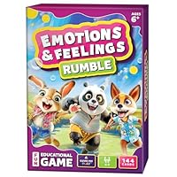 Clever Fox Play Emotions & Feelings Rumble – Emotional Intelligence & Regulation Card Game for Kids Ages 6+ - Learning Activity for Family & Therapy to Develop Social Skills & Problem Solving