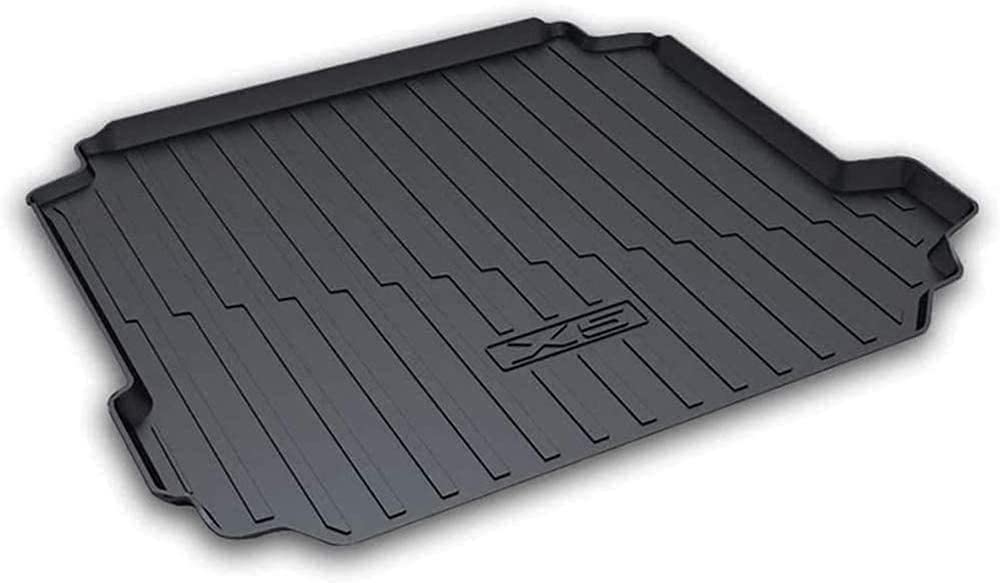 Black Rubber Car Rear Trunk Liner Boot Mat for BMW X5 G05 2019, Waterproof Anti-Scratch Custom Cargo Protector Pad Cover Interior Accessories