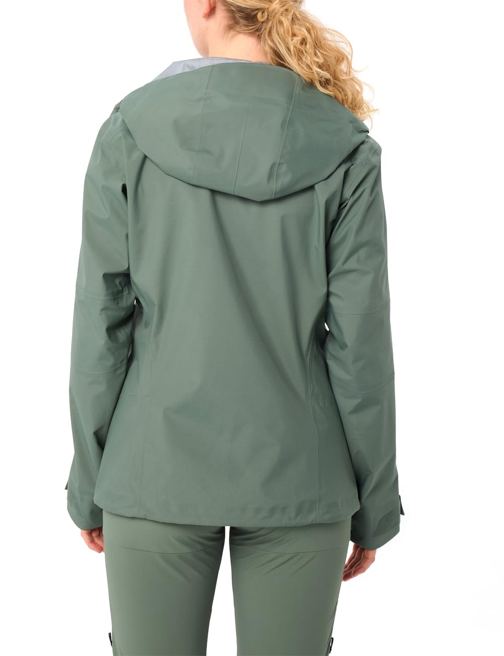 VAUDE Hardshelljacke für Alpinisten, klettergurt- und rucksackkompatibel