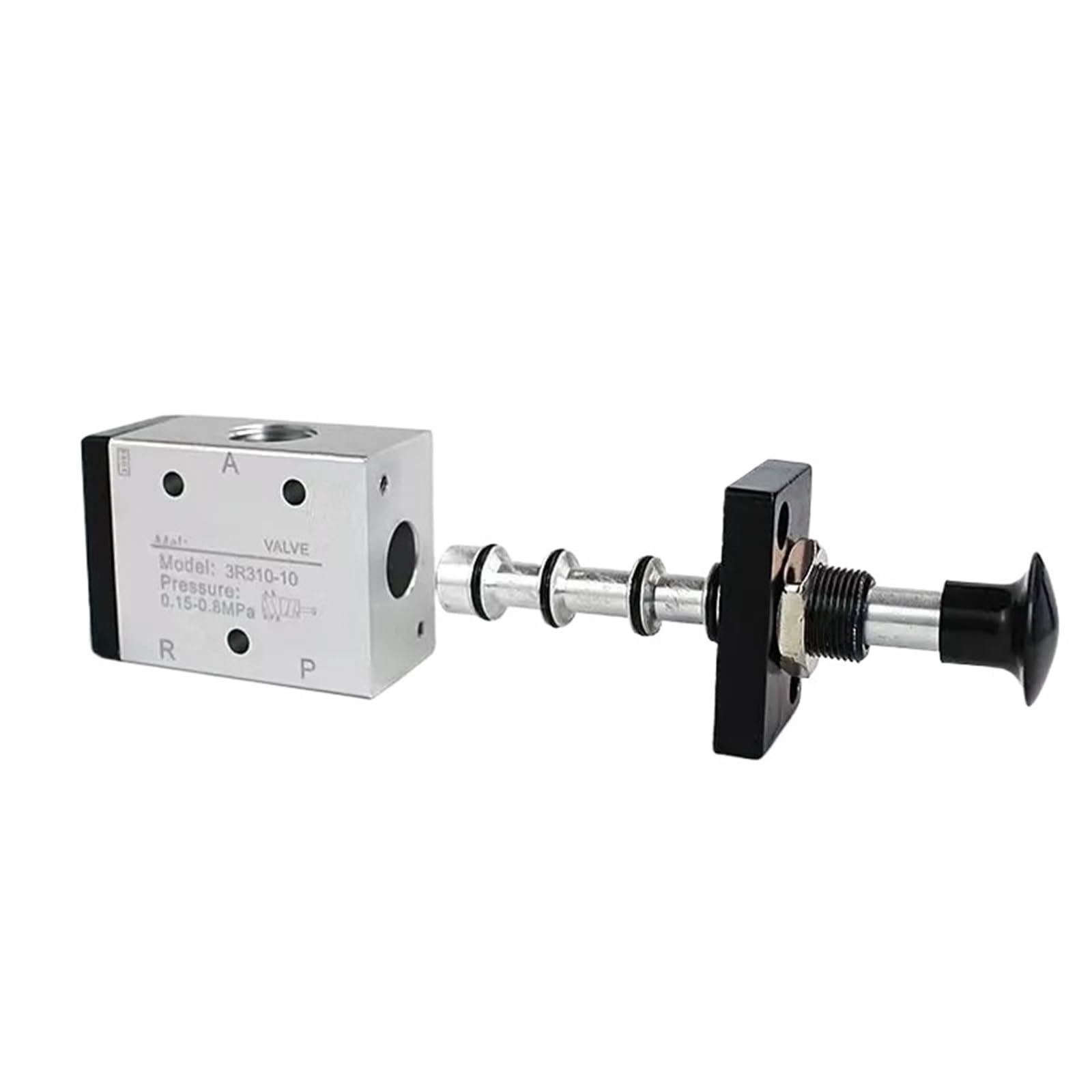 Tirare la valvola Meccanica valvola pneumatica Interruttore 5 Porte 2 Posizione 1/4 BSPT azionato manualmente 3R210-08 valvola di Controllo del Cilindro(4R210-08,No Joint)