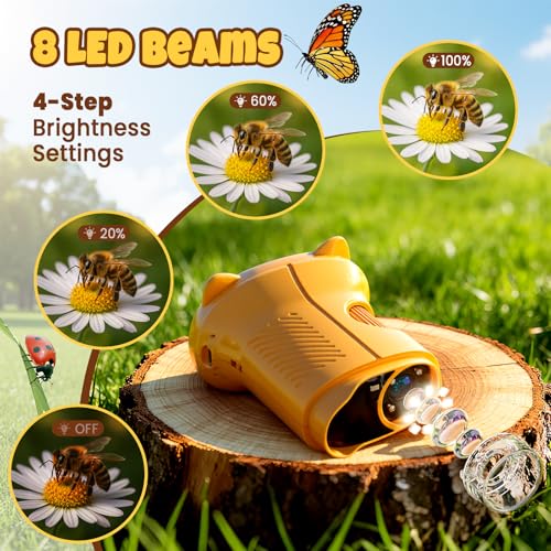 image for GMYGBY Handheld Digital Mini Microscope for Kids: 1000X 4K Portable Po