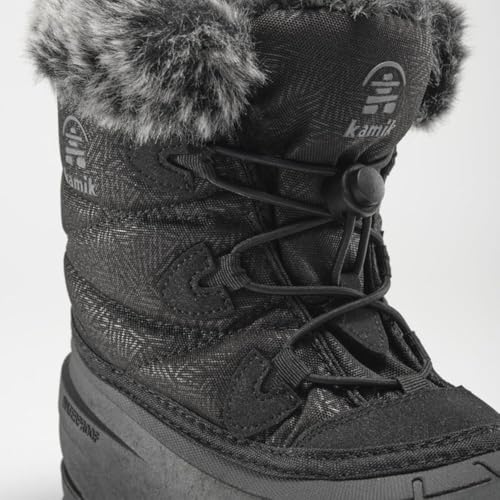 Kamik Damen Momentum L2 Schneestiefel, Schwarz, 38 EU