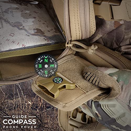 Image of WYNEX Tactical Phone Pouch Molle, EDC Phone Holster, Small Admim Pouch