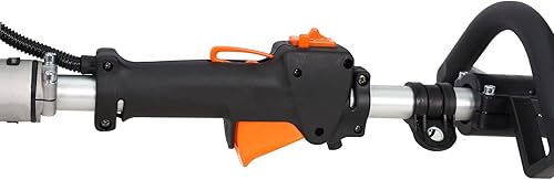 Miniatura 4 de Juego de herramientas de recorte 4 en 1, juego de herramientas de jardín a gas, 33 CC 2 cilindros, cabeza de gas de motor de cigüeñal completo con