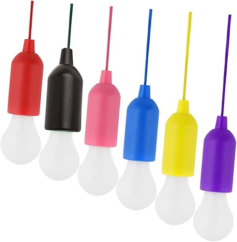 Miniatura 5 de VANZACK 4 unids bombillas LED tira cable luz LED tira de luz colgante bombilla LED tira de alambre cordón bombilla negro LED colgante luces