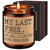 Fairy's Gift Candles Cool Presents, Funny Relaxation Gifts for Women Men Mom Coworker Friend Boss, Cool Birthday Fun Presents for Her, Valentines Sarcastic Office Relaxing Gifts for Women Nerd Cousin