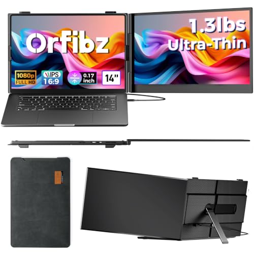 Image of 14 inch Laptop Screen Extender, Ultra Lightweight & Portable Monitor