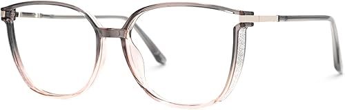 Zeelool Gafas con filtro de luz azul, TR90 Marco de anteojos de ojo de gato para mujer Rodz ZJGT548130