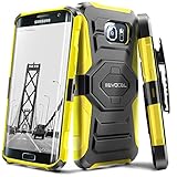 Galaxy S7 Edge Case, Evocel [New Generation Series] Belt Clip Holster, Kickstand, Dual Layer for Samsung Galaxy S7 Edge (SM-G935 / 2016 Release), Yellow (EVO-SAMG935-XX15)