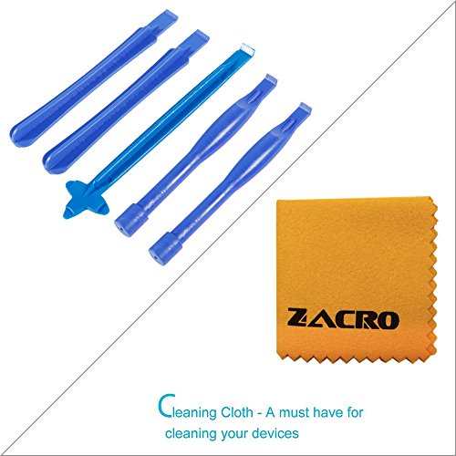 Zacro 21 in 1 Opening Pry Tool Kit with Spudgers and Anti-Static Wrist Strap，Professional Repair Tool Kits for Mobile Phone