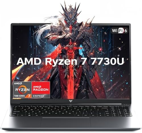 <p>KAIGERR 2026 Light Gaming Laptop: 15.6" AMD Ryzen 7, 16GB RAM, 512GB SSD, Windows 11, Radeon RX Vega 8, WiFi 6</p>