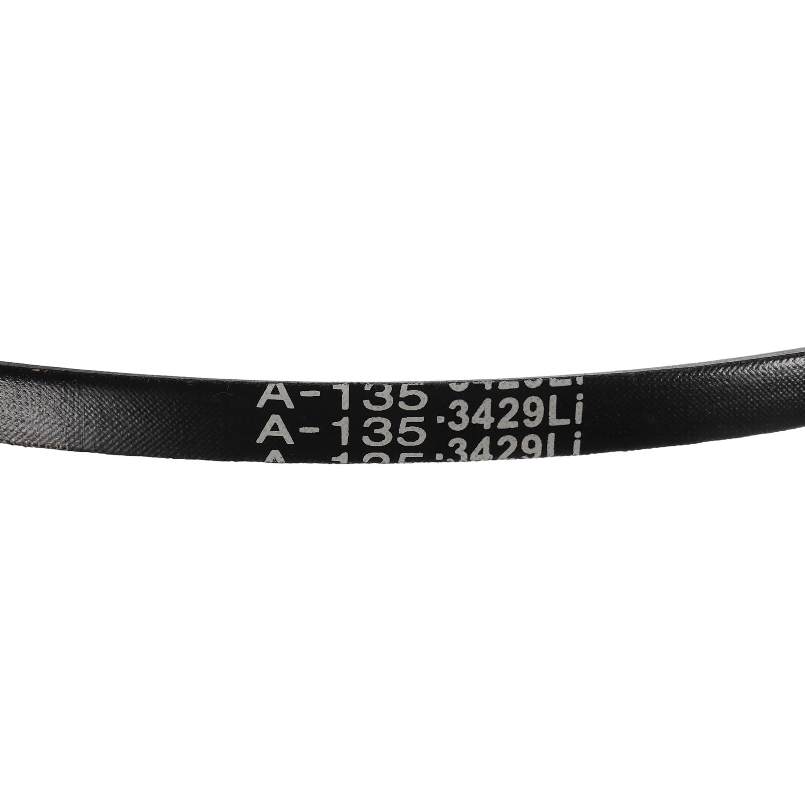 QUARKZMAN Cinghia A135 A Sezione Trapezoidale, Cinghia Classica In Gomma Rivestita, Circonferenza Esterna 137" x Larghezza 0.51" x Spessore 0.32" Per Trasmissione Industriale Di Potenza