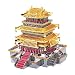 Hammer Puzzle 3D Mobile Modello di architettura, Famoso Edificio dalla Cina, GUANQUE Tower, Sfida for Adulti Bambini, Costruzione di Modelli Kit, 319 Pezzi