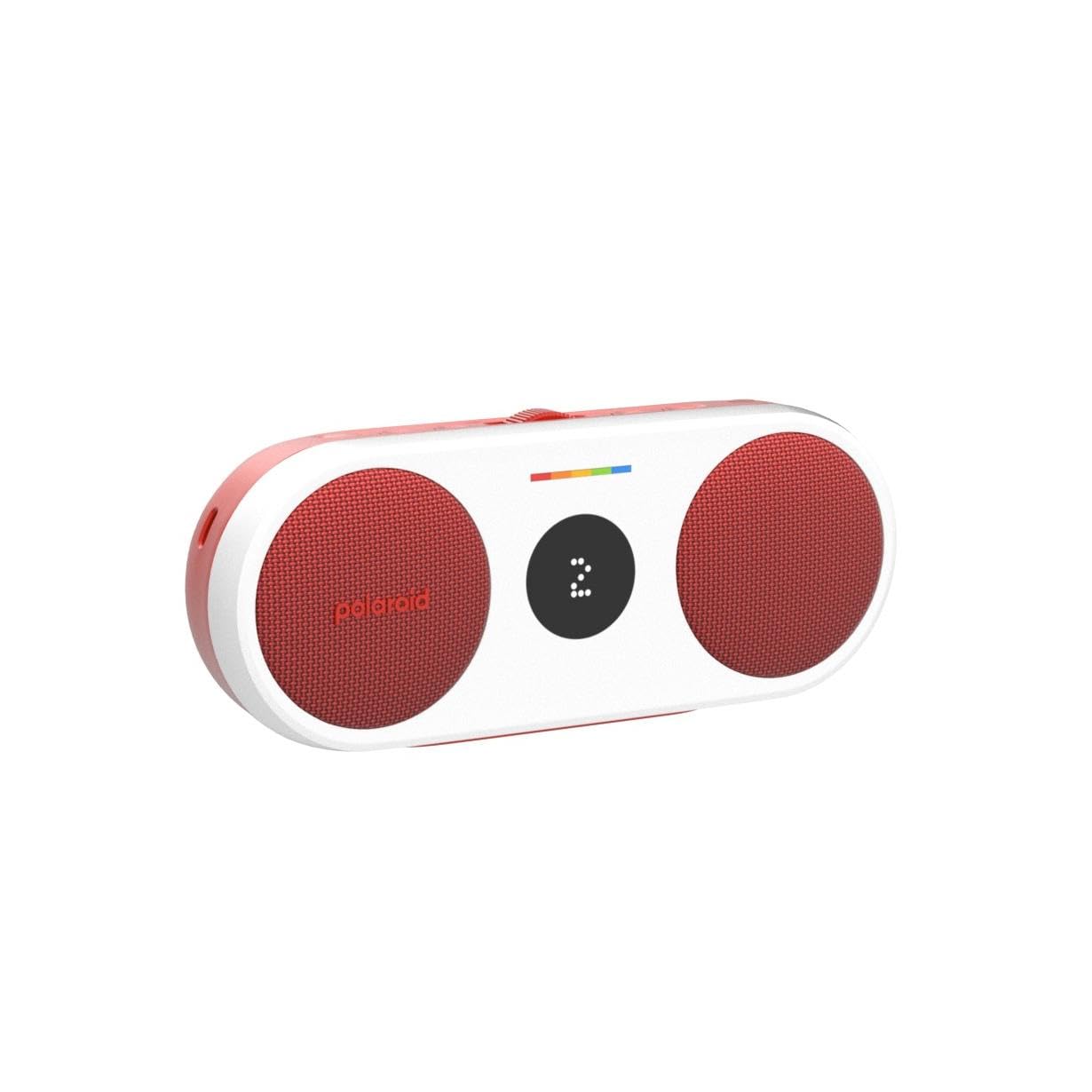 Polaroid P2 – Enceinte Bluetooth sans Fil Rechargeable avec IPX5 et Double jumelage stéréo - Rouge
