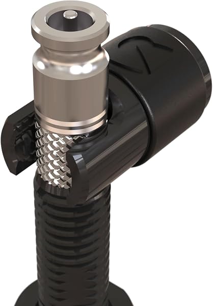 【日本正規品】CLIK VALVE(クリック バルブ) QUIK キャップ 瞬間着脱 アルミ製 4個セット 自転車用 - 4