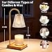 Hong-in Candle Warmer Lamp with Timer Dimmer,Birthday Gifts for Women Mom Sister,House Warming Gifts New Home Room Decor,Vintage Wax Warmer for Scented Wax Jar Candles