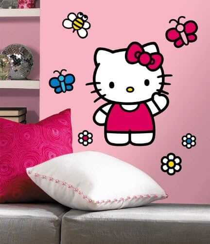 Hello Kitty Wall Decal Coutout 17"x20"