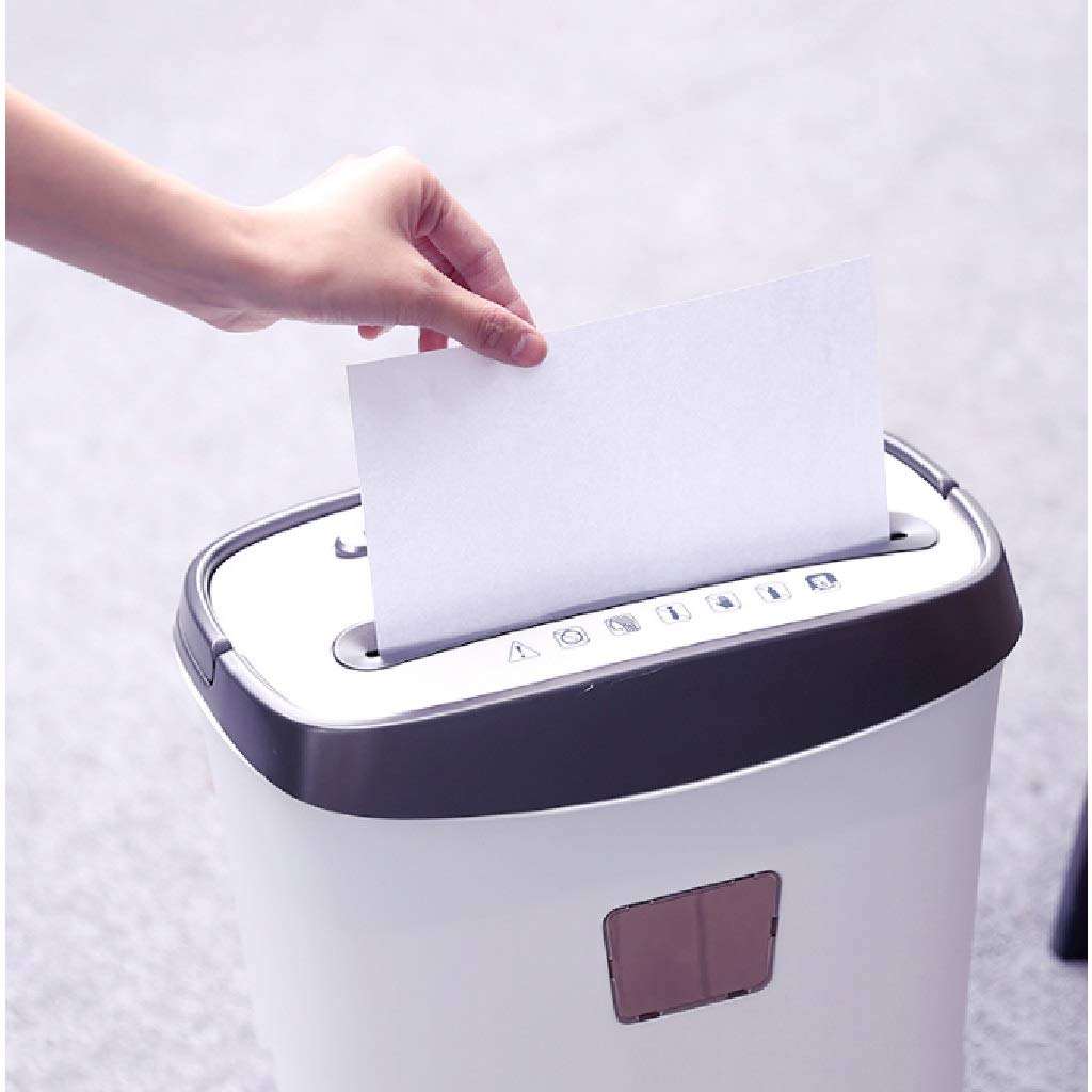 Mini Papel Shredder- Cross-Cut Trituradora de Papel y desbrozadoras for la pequeña Oficina, Uso del hogar